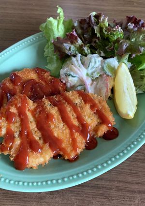 チキンカツのバーベキューソース-レシピのメイン写真