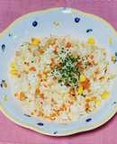 保育園給食★人参とツナのピラフ
