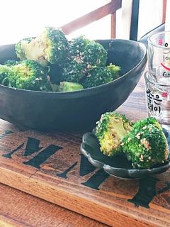 おうち居酒屋★ブロッコリーのナムル-レシピのメイン写真