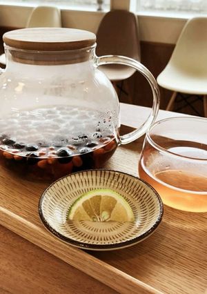 かぼすを使った秋の漢方ブレンド茶-レシピのメイン写真