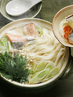 【卯月製麺】あったか寄せ鍋そうめん-レシピのメイン写真
