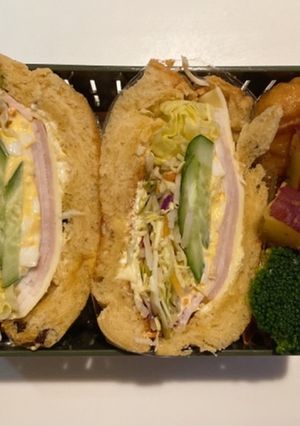 サンドイッチ弁当02.17-レシピのメイン写真