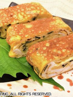 簡単味付け!ふりかけ卵焼き-レシピのメイン写真