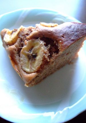 ホットケーキミックスのココアバナナケーキ-レシピのメイン写真
