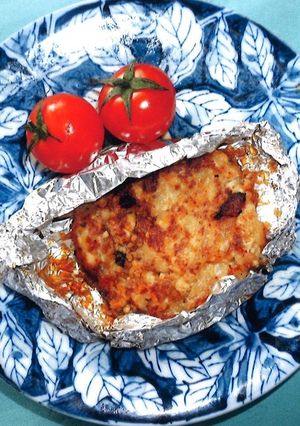 あんこうの包み焼きハンバーグ-レシピのメイン写真