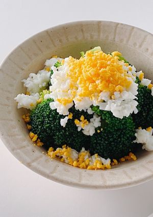 ブロッコリーのミモザサラダ-レシピのメイン写真
