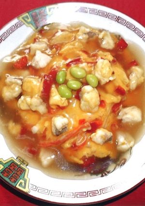 アンコウごろごろ天津飯-レシピのメイン写真