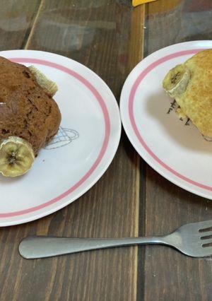 材料3つアイスクリームDEマフィン-レシピのメイン写真