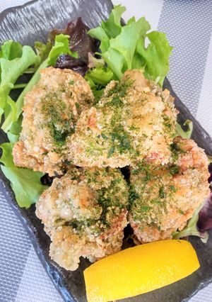 のり塩味の米粉から揚げ-レシピのメイン写真