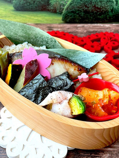 令和四年 如月18 さわら和弁当-レシピのメイン写真