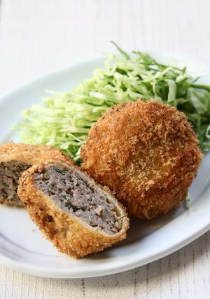 大葉チーズのメンチカツ-レシピのメイン写真