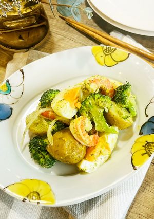新じゃが芋の春サラダ-レシピのメイン写真