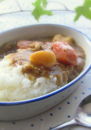 ヨーグルトでお菓子を作った日は絶品カレー-レシピのメイン写真