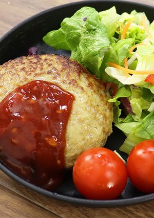 手間なし簡単！シンプル ハンバーグ-レシピのメイン写真