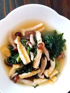 春菊の炊いたん-レシピのメイン写真