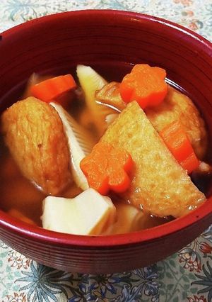 さつま揚げ&筍の春の煮物❀-レシピのメイン写真
