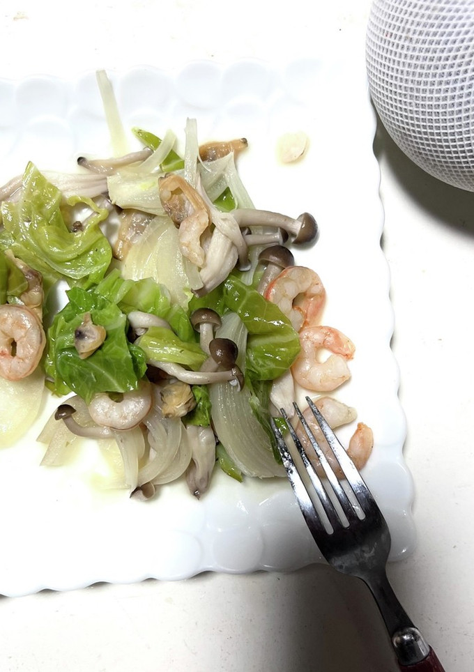 簡単！冷凍シーフードと野菜の白ワイン蒸し-レシピのメイン写真