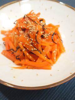 にんじんの塩昆布和え-レシピのメイン写真