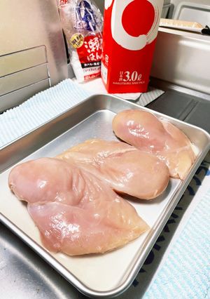 鶏肉冷凍前に臭み取り-レシピのメイン写真
