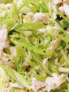 蒸し鶏とキャベツのフレンチサラダ-レシピのメイン写真