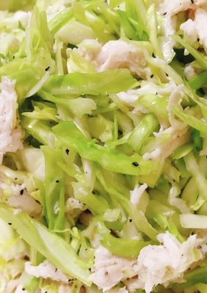 蒸し鶏とキャベツのフレンチサラダ-レシピのメイン写真
