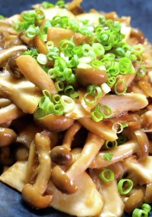３種のキノコ！超ヘルシーな『生姜焼き』♬-レシピのメイン写真