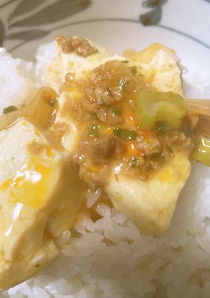 簡単 麻婆豆腐丼-レシピのメイン写真