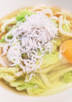 超簡単☆レンジうどん☆火も包丁も使わない-レシピのメイン写真