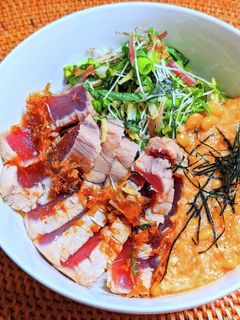 マグロ漬けのねばねば丼-レシピのメイン写真