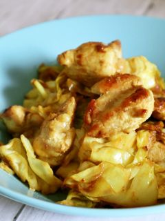 鶏とキャベツのカレーマヨ炒め-レシピのメイン写真