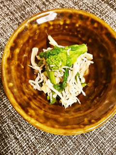 菜の花しらす和え-レシピのメイン写真