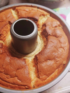 初心者の!バナナシフォンケーキ17㎝型-レシピのメイン写真