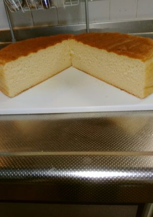 小麦粉無しで21cmのスポンジケーキ-レシピのメイン写真