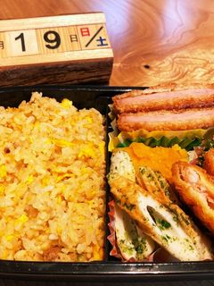 2022.2/19 中学生男子お弁当-レシピのメイン写真