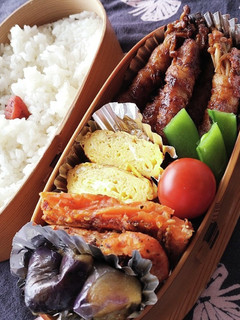 お弁当★こってり旨辛エノキ肉巻き四川風-レシピのメイン写真
