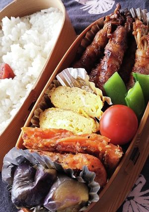 お弁当★こってり旨辛エノキ肉巻き四川風-レシピのメイン写真