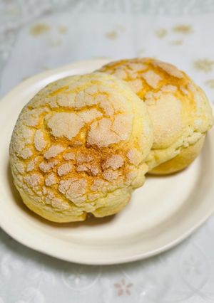 メロン風味のメロンパン-レシピのメイン写真