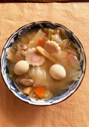 野菜たっぷり、我が家の中華スープ-レシピのメイン写真