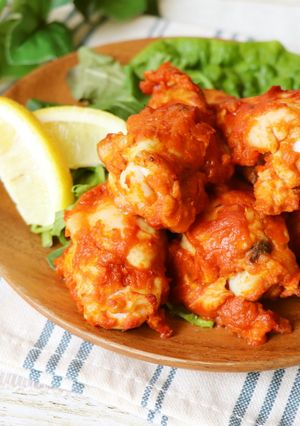 手羽元のトマトケチャップソース焼き-レシピのメイン写真