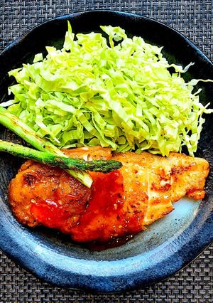 チリソースを絡めた美味しい揚げ鶏-レシピのメイン写真
