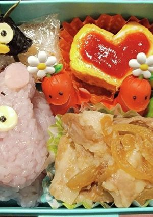 千と千尋★坊ネズミハエドリおにぎり弁当！-レシピのメイン写真