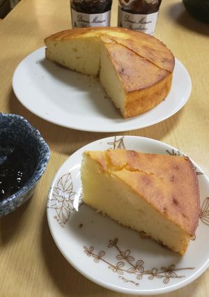 もちふわ～甘くないヨーグルトケーキ-レシピのメイン写真