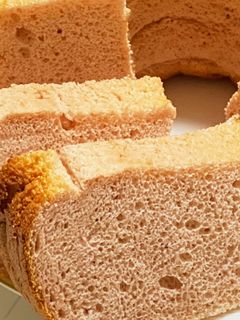 さくらのシフォンケーキ-レシピのメイン写真
