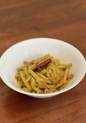 コールラビのスパイス炒め♪-レシピのメイン写真