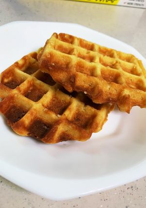 ベルギーワッフル-レシピのメイン写真