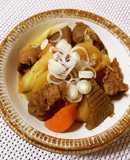 味染み最高！牛すじと大根の煮込み