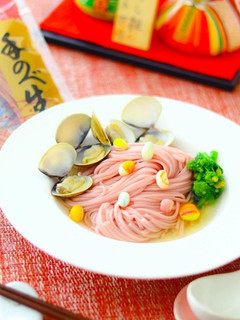 はまぐりとさくらめんのお吸い物-レシピのメイン写真