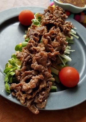 激旨ドレッシング！！牛肉サラダ-レシピのメイン写真