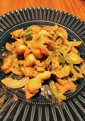 パパ作！鶏もも肉と野菜のマヨポン酢炒め-レシピのメイン写真