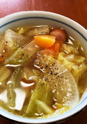 マギーブイヨンで！具沢山スープ-レシピのメイン写真